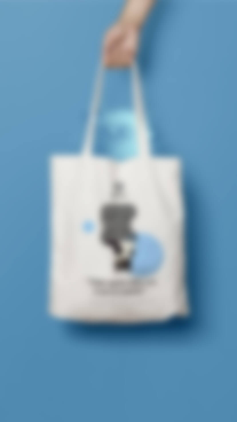 blue cat bag